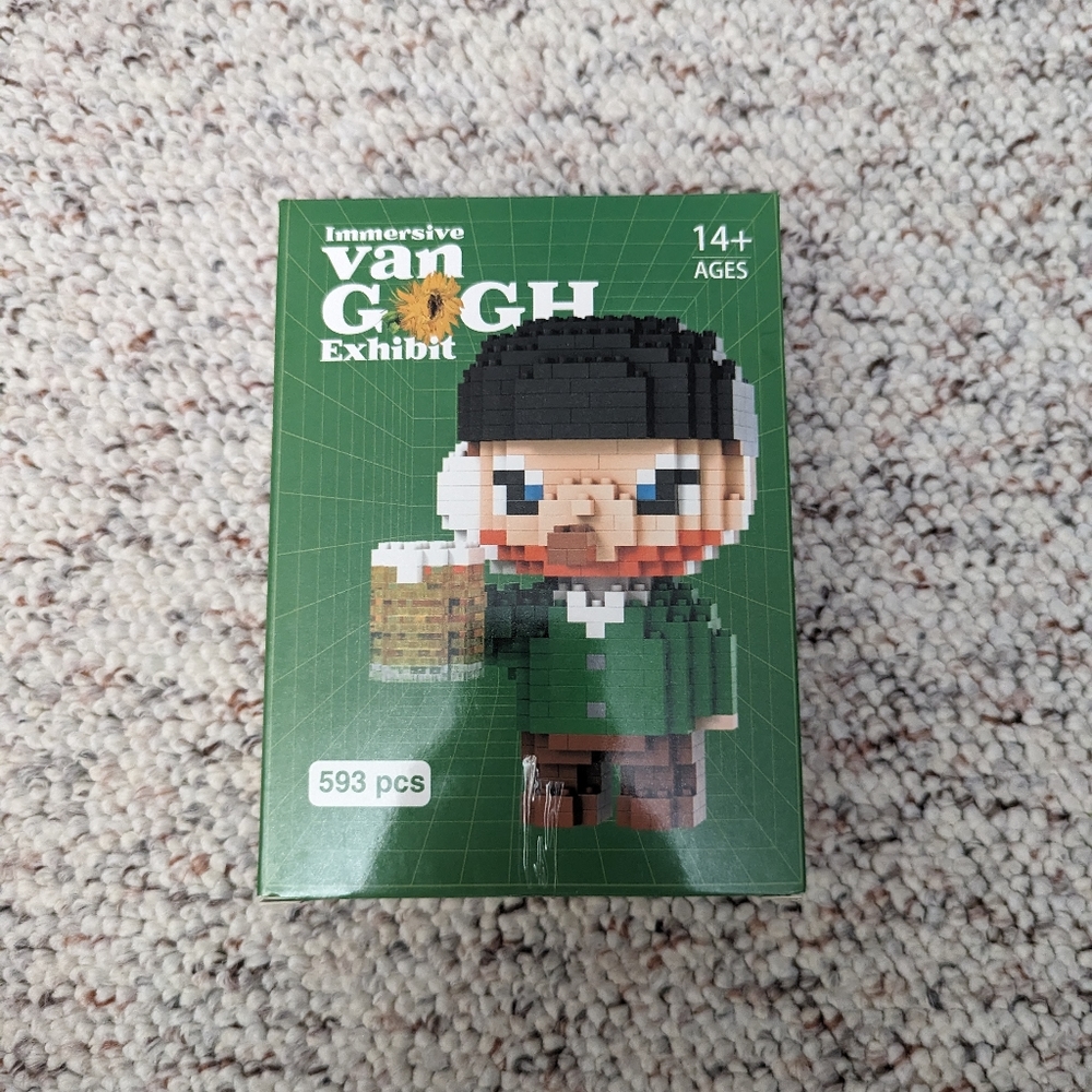 NIB Van Gogh Exhibit Building Blocks